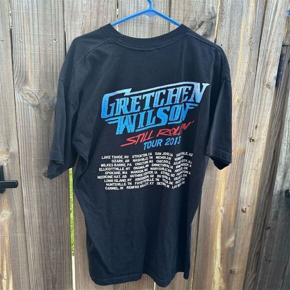 Gretchen Wilson Country Band t-shirt "Still Rollin'" 2013 Tour  XL Unisex - Picture 3 of 5